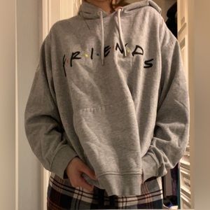 Vintage graphic “friends” hoodie